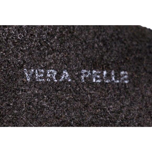 Berge BLACK GENUINE LEATHER 1 3/8"Wd CLASSIC CASUAL DRESS MEN'S BELT 38/95 (A62 - Picture 8 of 14